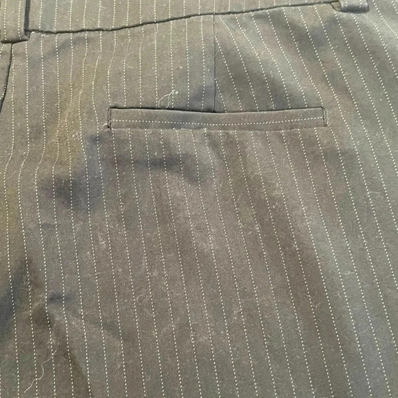 Prologue Ebony Fresh white pinstriped women’s trousers size 14 1 back - Picture 10 of 17